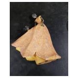 Guichifun Fairy Statue Collection Home Decoration - Orange Leaf Angel Girls Resin Fall Christmas Decor for Outside or Inside Rustic Garden Outdoor Yard Decorations Figurines Gift 8.5 x 5.25 x 12 Inch