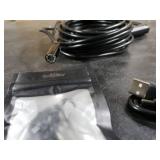 Endoscope Camera with Light, Inspection Borescope Camera with 4.3 IPS Screen, 1920P HD with 8 LED Lights, 16.5FT Semi-Rigid Cord Bore Scope, IP67 Waterproof Endoscope for Sewer, Tools(Orange)