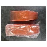 Mifoci Pink 8 oz Plastic Dessert Appetizer Cups Clear Mini Cake Salad Cups for Party Yogurt Parfait Containers for Parties, Yogurt, Fruit, Ice Cream, Serve Appetizer