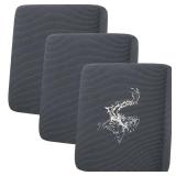 hyha Waterproof Couch Cushion Covers for Pets, Non Slip Sofa Seat Cover for Dogs Washable, Soft Thick Stretch Jacquard Fabric, Sofa Slipcovers with Elastic Bottom (3 Pieces, Grey)