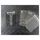 WOODAMORE Happy Birthday Bingo  Adults Party Games, Word Scramble, Fun Games