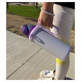 Bottle Handle for Owala FreeSip 24oz 32oz 40oz Strong Plastic Water Bottle Holder, Durable Easy Carry Accessory for Running, Jogging, Gym, Hiking, and Drinking While Driving & More