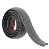 Floor Transition Strip Self Adhesive Carpet & Flooring Transitions Edging Trim Strip PVC Threshold Transitions Suitable for Threshold Height Less Than 5mm (3.3Ft, Dark Gray)