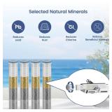 SSJ731/SW9730 Shower Head Filter Replacement Cartridge Compatible with MakeFit Filtered Shower Head with Handheld Combo-SSJ731/SW9730 (4-PACK)