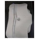 DONAMA Cervical Pillow for Neck and Shoulder,Contour Memory Foam Pillow,Ergonomic Neck Support Pillow for Side Back Stomach Sleepers with Pillowcase-Standard Size