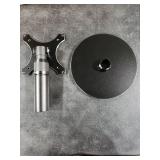 Almoz Desk Stand for Echo Show 21, Echo Show 15 (All Generations), Raises Up to 9.5 from Desk, Tilt and Swivel Mount for Alexa Echo Show 21, No Tools Required, Stable Centered Rod Design (UP-Blcak)