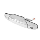 Exterior Chrome Door Handle Front Left Driver Side | Replacement for 2007-2013 Chevy Silverado Suburban Tahoe Avalanche GMC Sierra Yukon Cadillac Escalade | Replaces# 20828258, 22738721, 25960525