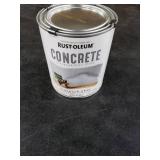 Rust-Oleum 379908 Concrete Interior Wall Paint, Quart, Sidewalk Gray
