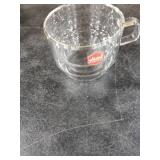 glastal 12 oz Latte Macchiato Glasses, Double-Walled Coffee Glasses, Set of 2, Glass Stackable Coffee Cups, Tea Glasses with Handle for Cappuccino, Tea, Milk, Gifts for Women Friends New Home Gift