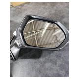 Driver Side Mirror Compatible with 2020-2025 Toyota Corolla 7Pins with Power Glass Heated Manual Folding blind spot monitoring with turn signal Black Left Side View Mirrors Replace TO1320395