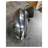 Driver Side Mirror Compatible with 2020-2025 Toyota Corolla 7Pins with Power Glass Heated Manual Folding blind spot monitoring with turn signal Black Left Side View Mirrors Replace TO1320395