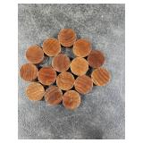 Amerous Wooden Checkers Pieces Nature Wood Backgammon Pieces with Drawstring Bag, 5 Dice Included