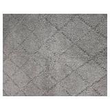 COSY HOMEER Edging Stair Treads Non-Slip Corner Indoor Stair Runners for Wooden Steps,Landing Slip Resistant Stair Rugs Mat for Kids and Dogs,100% Polyester TPE Backing,Grey,30x30 inch