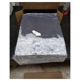 BedStill 36 inches Donut Dog Bed for Large Dogs - Calming Fluffy Round Pet Bed with Removable & Washable Cover,Fits up to 80 lbs Pets (Dark Grey,Large)