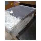 BedStill 36 inches Donut Dog Bed for Large Dogs - Calming Fluffy Round Pet Bed with Removable & Washable Cover,Fits up to 80 lbs Pets (Dark Grey,Large)