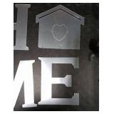 Yuzucmcm Mirror Home Sign