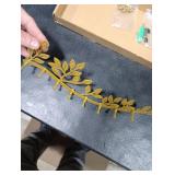 Wovsuo Wall Mounted Jewelry Holder Leaf Branch