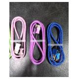 XIAWAO USB to USB C Cable, (3ft 5-Pack) for iPhone 17/17 Pro/17 Pro Max/17 Air/16/16e/16 Pro/16 Pro Max/15/15 Pro/15 Pro Max Charger Cord Fast Charging, for Galaxy S25 S24 A56 A55 A36 A26 A16, Moto