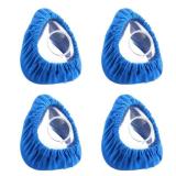 4-Pack CPAP Mask Liners Compatible with F20 F10 and Most Full Face Masks, Bamboo Fiber CPAP Mask Cushions, Comfortable & Snug Fit (Blue)