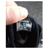 WHCOOL Slim-Fit Ankle Brace for Sprained Ankle, Quick Lace Up Ankle Support for Women Men with 2 Auto-Shaped Pads, Air Fabric Cool Ankle Stabilizer for Injury Recover, Running,Sports, M(12-13)