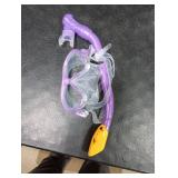 Gintenco Kids Snorkel Set, Diving Mask for Children as Unisex Kids Swimming Goggles, Anti-Fog Diving Mask and Dry Top Snorkel Combo Set for Junior and Youth PURPLE