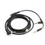 NewFantasia Replacement Audio Cable Compatible with EPOS H6Pro, GSP301, PC38X, GSP302, GSP602, GSP601, H3 Gaming Headsets 1.3m/4.3ft