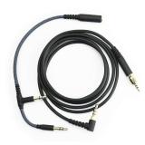 NewFantasia Replacement Audio Cable Compatible with EPOS H6Pro, GSP301, PC38X, GSP302, GSP602, GSP601, H3 Gaming Headsets 1.3m/4.3ft