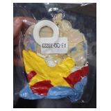 Dog Paw Balloons, 12 Inch Dog Paw Print Balloons, Royal Blue and Red Yellow Balloons, Red and Blue Confetti Balloons for Puppy Theme Boys Girls Birthday Baby Shower Party Decorations