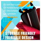 Sunlite Sports 45in Foldable & Roll-Up Snow Sled for Kids & Adults, Ultra-Portable Easy-Carry Design, Durable Reinforced Bottom for Heavy Snow & Winter Fun