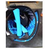 Sunlite Sports 45in Foldable & Roll-Up Snow Sled for Kids & Adults, Ultra-Portable Easy-Carry Design, Durable Reinforced Bottom for Heavy Snow & Winter Fun