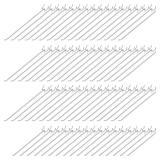 Funrous Peg Board Hooks Stainless Steel Pegboard Hooks Shelving Display Hanging Peg Board Holders for 1/8 and 1/4 Garage Storage Tools Organizer(12 inch)