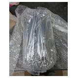 Funrous Peg Board Hooks Stainless Steel Pegboard Hooks Shelving Display Hanging Peg Board Holders for 1/8 and 1/4 Garage Storage Tools Organizer(12 inch)