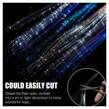 24 Pack Led Light Up Fairy Hair Accessories Braid Extension Clips for Women Girls, Glow in the Dark Party Favors Supplies Neon Rave Accessories Wig for Festival Halloween Christmas Birthday