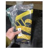 MEHOFOND Happy New Year Backdrop Black and Gold Fireworks New Years Eve Photography Background for NYE Decorations New Years Eve Party Supplies NYE Party Favor 6x3.6ft