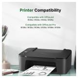 923 ink cartridges for HP printers Replacement for HP 923 Black Ink Cartridges Use with OfficeJet Pro 8130e 8135e 8139e 8138e 8132e 8134e 8120e 8122e 8124e 8125e Printer (2 Black Pack Without Chip)
