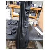 Wolkemer 4PCS 24x43 Inch Black Round Cocktail Tablecloth Fitted Highboy Stretch Cocktail Table Cover for Banquet Bar Party Pub Wedding Indoor Outdoor