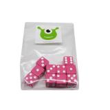 Hobby Monsters 10 Piece Pink 16mm Game Dice with White Pips
