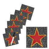 Starboling Movie Star Sticker Decorations,Star Movie Theme Party Decorations,Red Carpet Oscar Party Decorations,Hollywood Party Decorations Red
