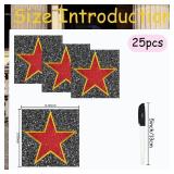 Starboling Movie Star Sticker Decorations,Star Movie Theme Party Decorations,Red Carpet Oscar Party Decorations,Hollywood Party Decorations Red