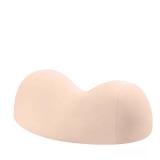 Small Cervical Neck Pillow,Dual-Ball Neck Cervical Pain Pressure Relief Pillow,Soft Premium Memory Foam Contour Support Pillows,Neck Shoulder Relaxer - Breathable Smooth Washable Pillowcase (Pink)