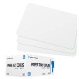 PlastCare USA White Disposable Tray Liners, Sanitary Covers for Size B Dental, Surgical, Medical Tray, Tattoo Table Station, Aesthetician Supplies, Single Use Paper Sheets 8.5 x 12.25, 1000 Pack