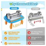 Kikidex Magnetic Drawing Board, Toddler Girl Toys for 1-2 Year Old, Doodle Board Pad Learning and Educational Toys for 1 2 3 Year Old Baby Kids Birthday Gift(Light Blue)