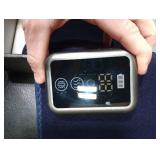 Cordless Back Massager Belt - FSA-HSA Eligible Red Light Therapy Massage Belt with 5 Heating Levels,3 Vibration Modes, Lower Back Massager for Pain Relief Deep Tissue,4 Motors,Battery-Powered (Blue)