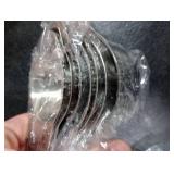 EWFEN Measuring Cups and Spoons Set, 7 Stainless Steel Nesting Measuring Cups & 7 Spoons, 5 Mini Measuring Spoons & 2 Detachable Rings, Kitchen Gadgets for Cooking & Baking, Round