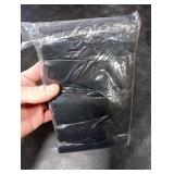 Small Bathroom Trash Bags 2 Gallon - Black Mini Garbage Bags With Handle Biodegradable Compostable 100 Count Kitchen Office Car Little Waste Basket Unscented Tiny Liners Strong Thick Chenyucheng
