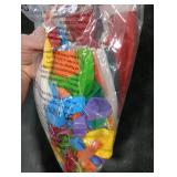 Sesame Friends Birthday Party Supplies Party Decorations Set Include Banner Backdrop red blue Balloon Garland Arch Kit stickerfor Boys Girls Sesame Theme Party kid birthday supplies