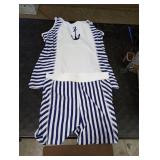 MODLILY Sporty Tankini Swimsuits for Women, Cut Out High stretch Bathing Suits, Slim Tank Top with Boyshorts Medium