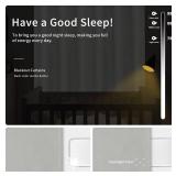 Easy-Going Blackout Curtains for Bedroom, Solid Thermal Insulated Grommet and Noise Reduction Window Drapes, Room Darkening Curtains for Living Room, 2 Panels (42x63 in, Greyish White)