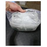 Easy-Going Blackout Curtains for Bedroom, Solid Thermal Insulated Grommet and Noise Reduction Window Drapes, Room Darkening Curtains for Living Room, 2 Panels (42x63 in, Greyish White)