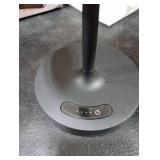 Gileolant Cordless Touch Table Lamp, 4000mAh Rechargeable Small Desk Lamp with 3 Color Temperatures & Stepless Dimming, Portable LED Bedside Lamp for Bedroom, Living Room, Patio & Camping, Bla